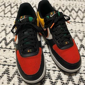 Nike Sunburst Air Force 1s